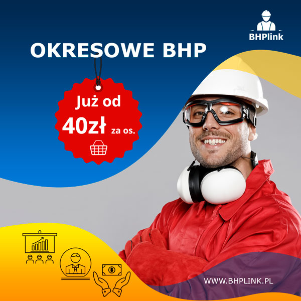 Szkolenie okresowe BHP Facet w kasku BHP