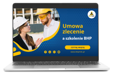 Umowa-zlecenie-a-szkolenie-BHP Kobieta i mężczyzna rozmawiają o szkoleniach BHP