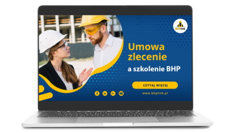 Umowa-zlecenie-a-szkolenie-BHP Kobieta i mężczyzna rozmawiają o szkoleniach BHP